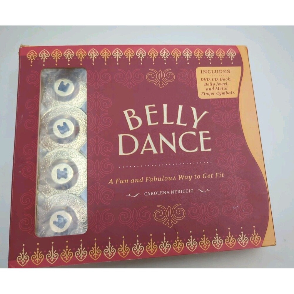 The Art of Belly Dance Fun & Fabulous Way To Get Fit C. Nericcio with DVD & CD